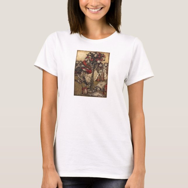 Märchenland-Rosen T-Shirt (Vorderseite)
