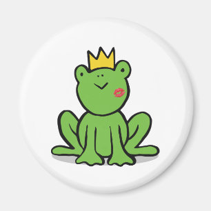 Märchenprinz-Frosch-Magnet Magnet