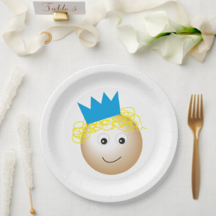 Märchenprinz, glücklicher Geburtstag Pappteller