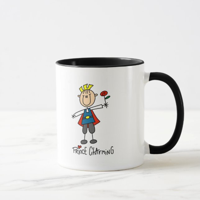 Märchenprinz-T-Shirts und Geschenke Tasse (Rechts)