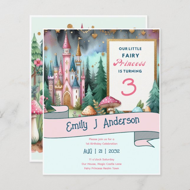 Märchenprinzessin Geburtstag JA Age Mairycore (Vorne/Hinten)