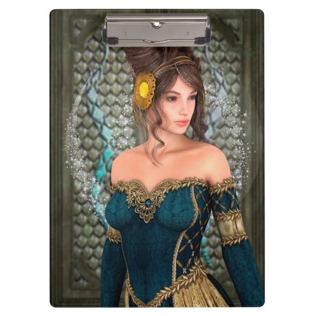 Märchenprinzessin Klemmbrett (Vorderseite)