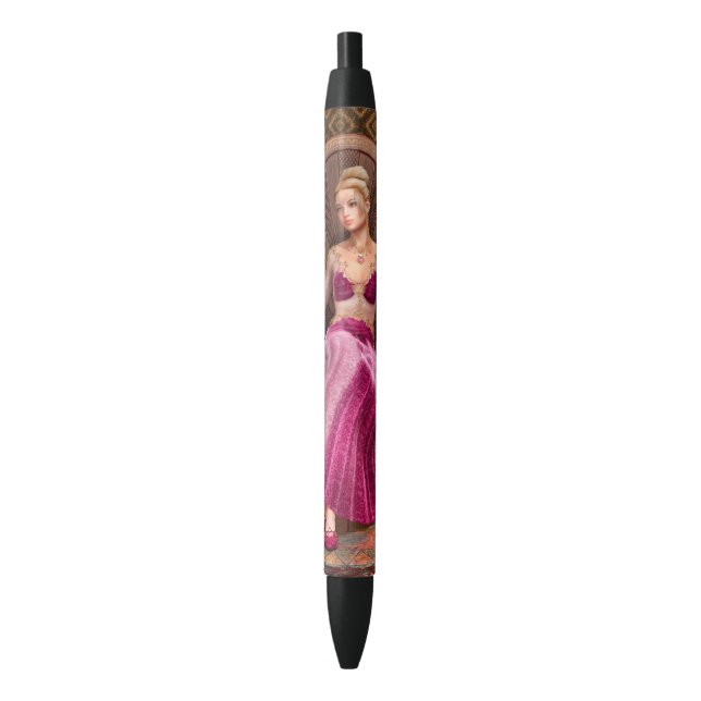 Märchenprinzessin Kugelschreiber (Vorderseite Vertikal)