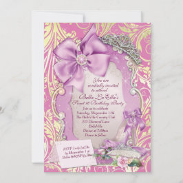 Märchenprinzessin Sweet 16 Einladung
