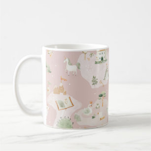 Märchenschloss-Einhorn-Prinzessin-Nursery-Baby-Mäd Kaffeetasse
