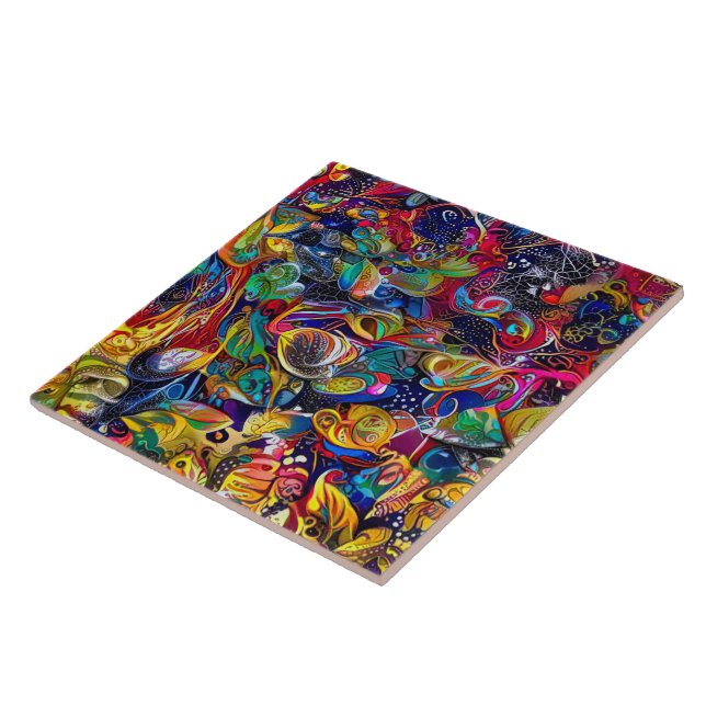 Märchensee Keramik Tile Fliese (Seite)