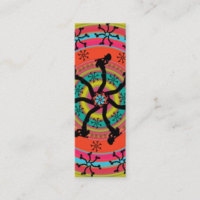 Marchent un mille - carte maigre (Devant)