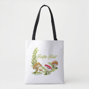 Märchenwald Aquarell Set von Pilzen zeichne Tasche