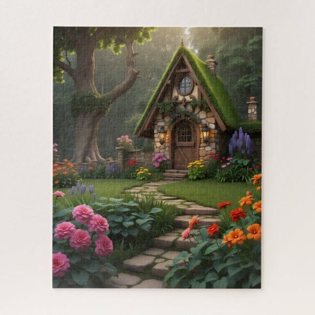 Märchenwald Cottage Garten (Vertikal)