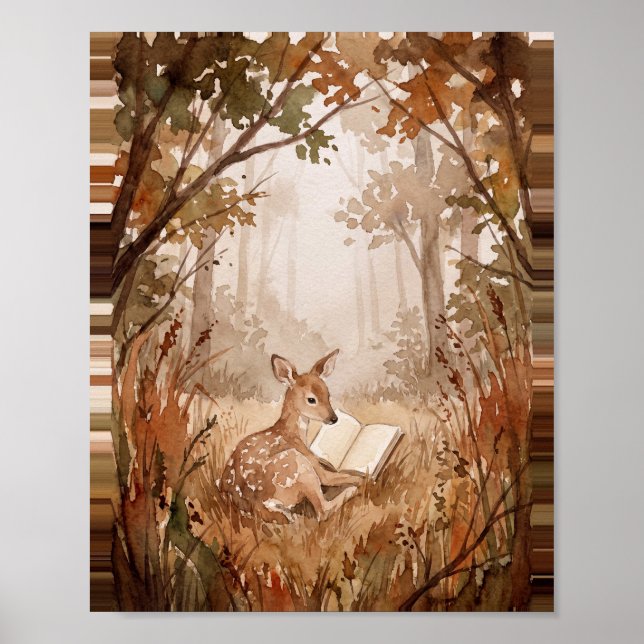 Märchenwald Kunst Nr. 10 Poster (Vorne)