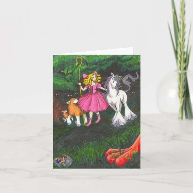 Märchenwelt - BLANK Karte (Vorderseite)