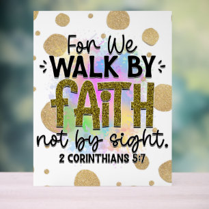 Marcher par la foi Bible Verse