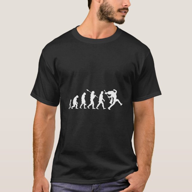 Marching Band Drum Major mit Mace Evolving Design T-Shirt (Vorderseite)