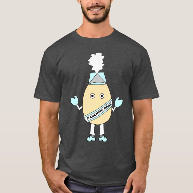Marching Band Egghead T-Shirt (Vorderseite)