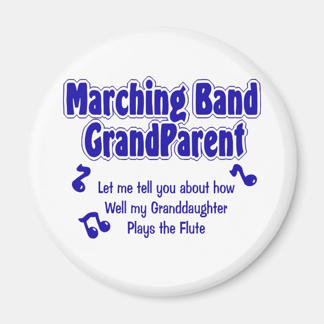 Marching Band Großeltern Magnet (Vorne)