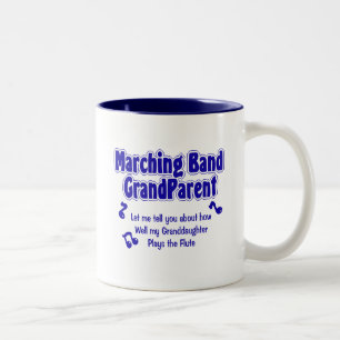Marching Band Großeltern Zweifarbige Tasse