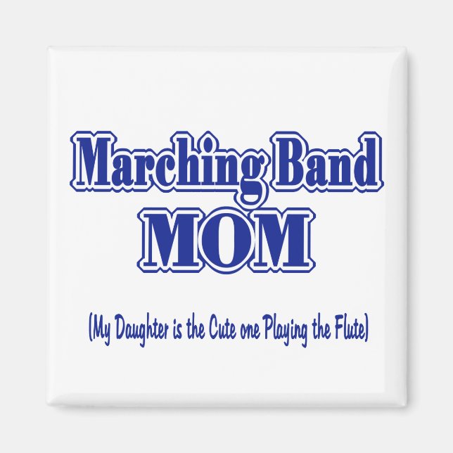 Marching Band Mama/Flute Magnet (Vorne)