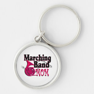 Marching Band Mama / Französisches Horn Schlüsselanhänger