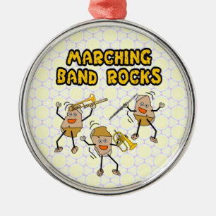 Marching Band Rocks Schlüsselanhänger Ornament Aus Metall