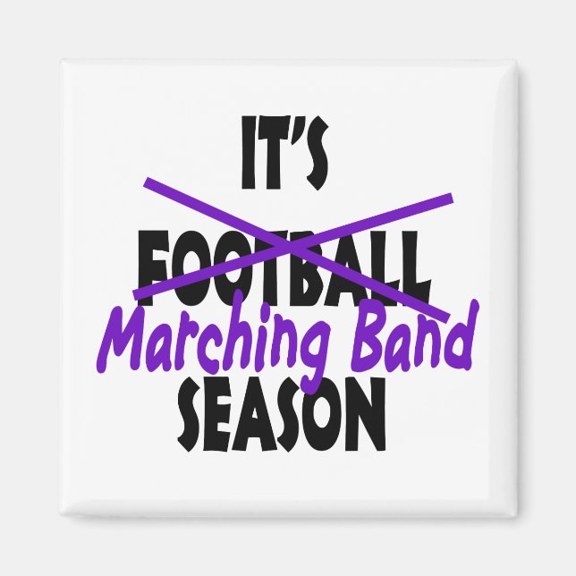 Marching Band Season/ Lila Magnet (Vorne)