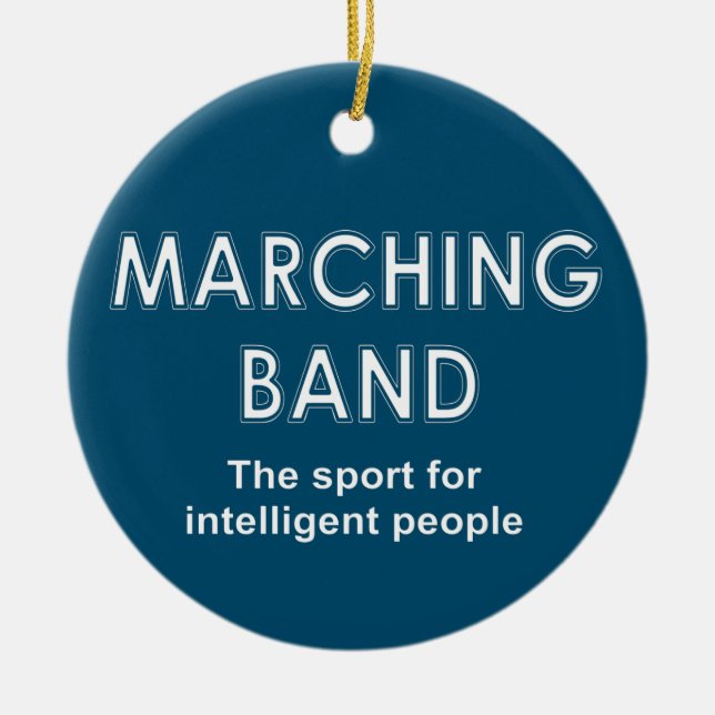 Marching Band Sport Keramik Ornament (Vorne)