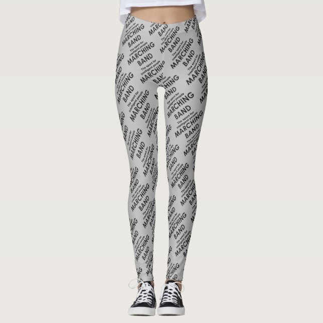 Marching Band Sport Leggings (Vorderseite)