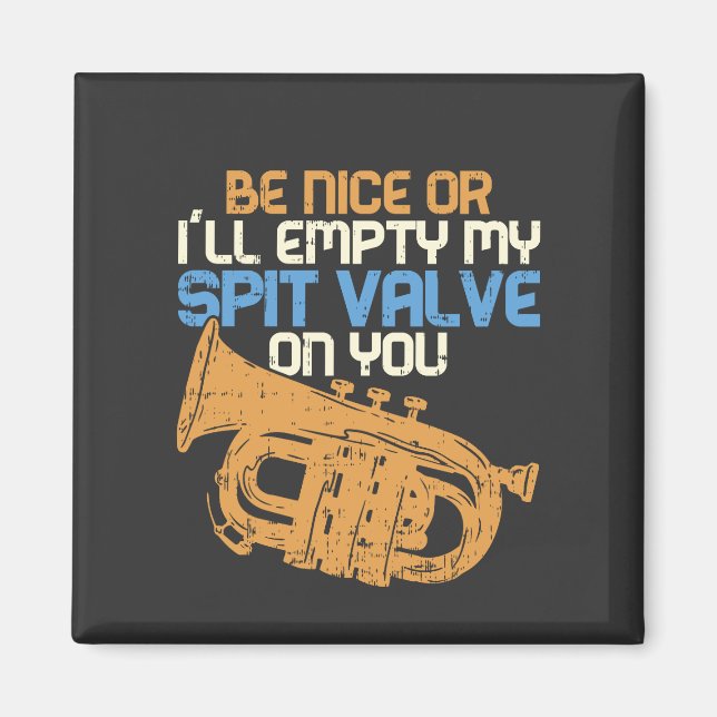 Marching-Band-Trompeten Magnet (Vorne)