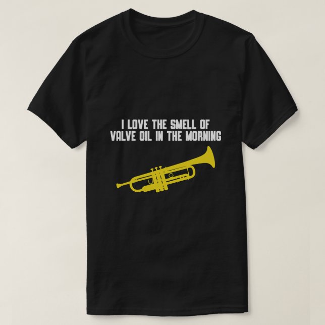 Marching Band Trumpet Player Trumpeter Jazz Trumpe T-Shirt (Design vorne)