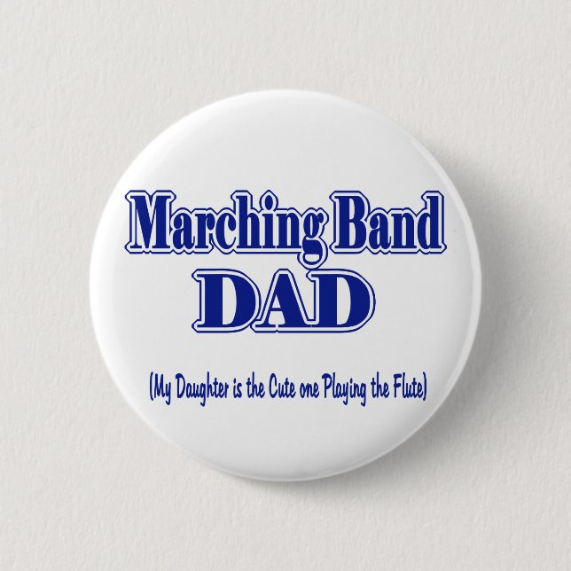 Marching Band Vater/Flute Button (Vorderseite)