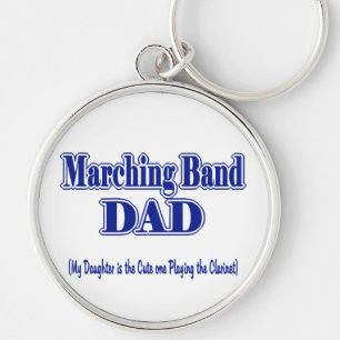 Marching Band Vater/Klarinette Schlüsselanhänger