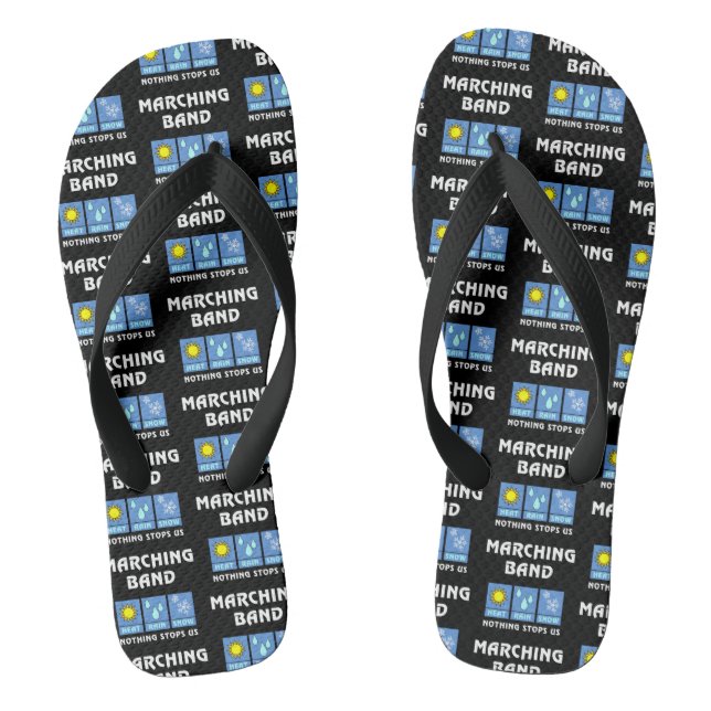 Marching Band Weather Flip Flops (Fußbett)
