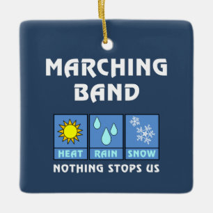 Marching Band Weather Keramikornament