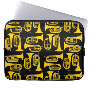 Marching Baritone Crosshatch Laptopschutzhülle