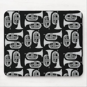 Marching Baritone Crosshatch Mousepad