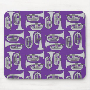 Marching Baritone Crosshatch Mousepad