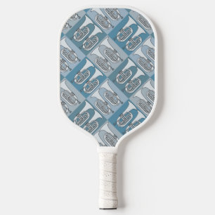 Marching Baritone Crosshatch Pickleball Schläger
