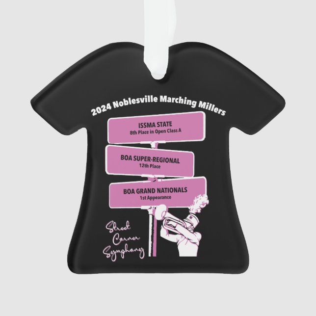 Marching Miller Errungenschaften 2024 Ornament (Vorderseite)