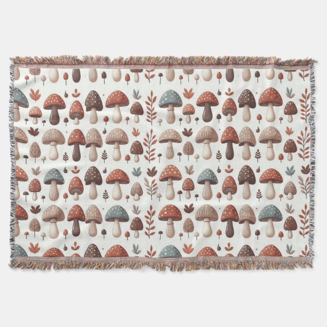 Marching Mushrooms Decke (Vorderseite)