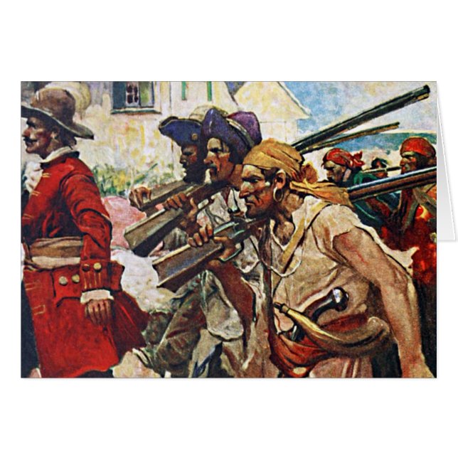 Marching Pirates in Pirate Army Kids Story Cartoon (Vorderseite (Horizontal))