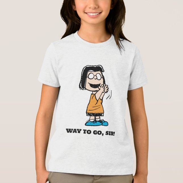 Marcie Clapping Tri-Blend Shirt (Vorderseite)
