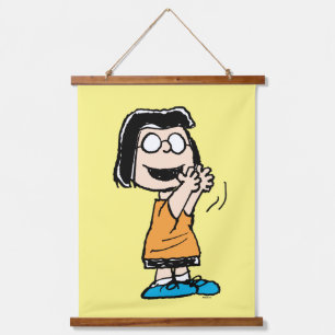 Marcie Clapping Wandteppich Mit Holzrahmen