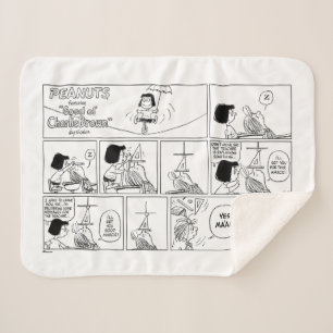 Marcie & Peppermint Patty im Klassenzimmer Sherpadecke
