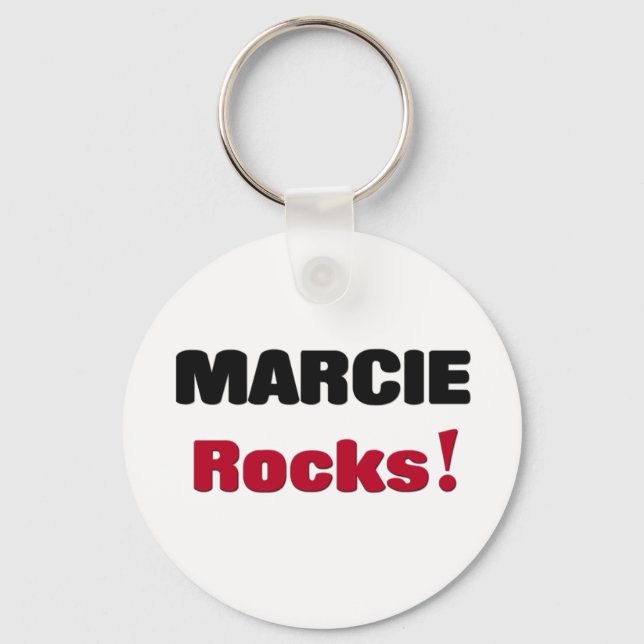 Marcie Rocks Schlüsselanhänger (Vorderseite)