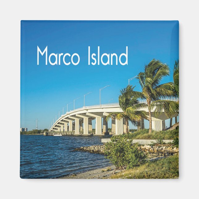 Marco Insel Florida mit Brücke Magnet (Vorne)