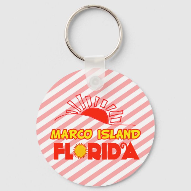 Marco Island, Florida Schlüsselanhänger (Vorderseite)