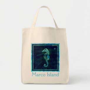 Marco Island Seepferd Tote Bag Tragetasche