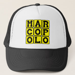 Marco Polo, italienischer Entdecker Truckerkappe