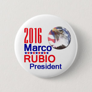 Marco RUBIO 2016 Button