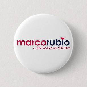 Marco Rubio 2016 Kampagnen-Knopf - 2,25" rund Button