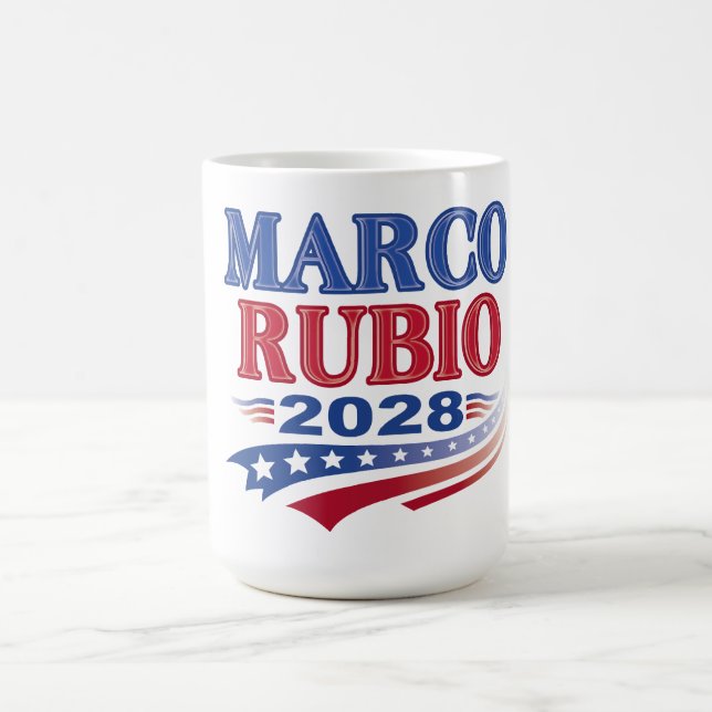 Marco Rubio 2028 (3.) Kaffeetasse (Mittel)